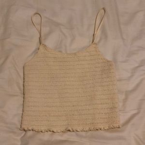 John galt brandy Melville crop stretch shirt